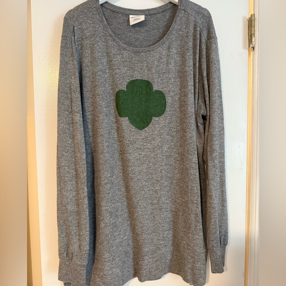 Girl Scouts Gray Women's Top
